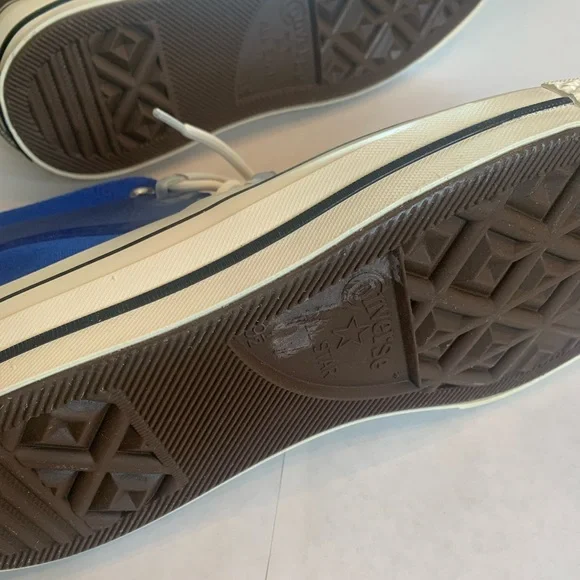 💫HP‼️💫 RARE‼️ Unisex NIB CONVERSE Chuck 70 Utility Hi Sneakers, Blue, M9.5/W11.5 - Picture 7 of 7